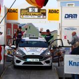 Deutsche Rallyemeisterschaft, ADAC Rallye Masters 2019; 6. Lauf, ADAC Knaus Tabbert 3-Städte-Rallye (Photo by Sascha Dörrenbächer)  #66-Raffael Sulzinger+Lisa Kiefer, Ford Fiesta R2T
